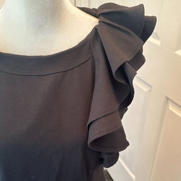 The LBD That Does It All: Calvin Klein's Iconic One-Shoulder Wonder! Size 10 - Picture 3 of 12